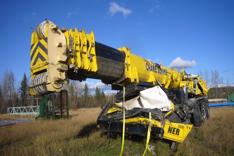 Liebherr LTM 11602 for parts Crane sales UCM Holland, we buy and sell Manitex, Liebherr